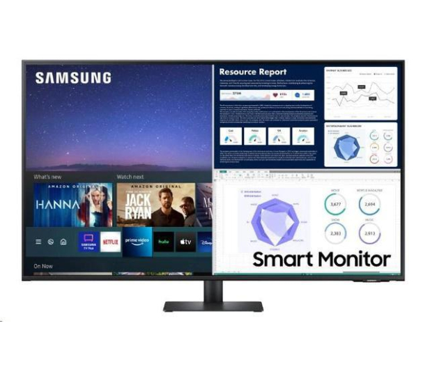 Samsung Smart Monitor S43AM700UUX 4K - 670617 - zdjęcie